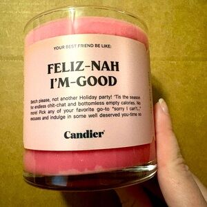 NIB Feliz-Nah I’m Good Candle by Candier